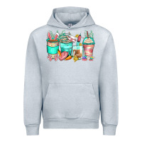 Heather Grey easter nurse coffee cups Urban Hoodie - Zillion Design Studio