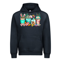 Navy easter nurse coffee cups Urban Hoodie - Zillion Design Studio