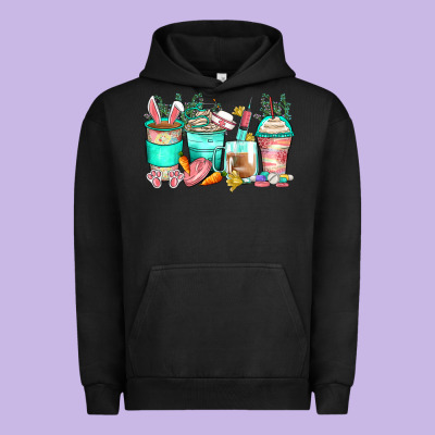 Easter Nurse Coffee Cups Urban Hoodie Designed By Zillion Design Studio