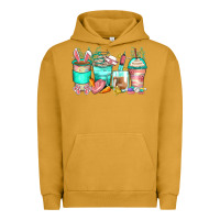 Pigment Peanut Butter easter nurse coffee cups Urban Hoodie - Zillion Design Studio