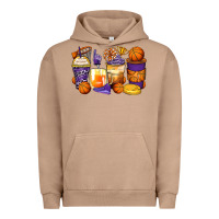 Pigment Burro basketball coffee cups Urban Hoodie - Zillion Design Studio