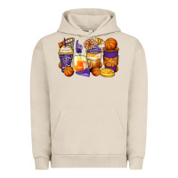 Pigment French Oak basketball coffee cups Urban Hoodie - Zillion Design Studio