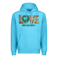 Ocean Blue love mom western Premium Hoodie - texasbilliewilder
