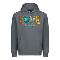 Rock love mom western Premium Hoodie - texasbilliewilder