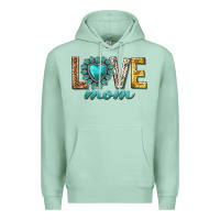 Seafoam love mom western Premium Hoodie - texasbilliewilder