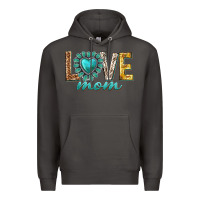 Smoke love mom western Premium Hoodie - texasbilliewilder