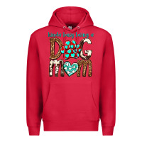Cardinal kinda busy being a dog mom Premium Hoodie - texasbilliewilder