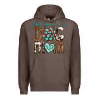 Coffee kinda busy being a dog mom Premium Hoodie - texasbilliewilder