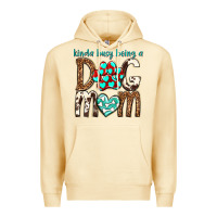 Pina Colada kinda busy being a dog mom Premium Hoodie - texasbilliewilder