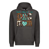 Smoke kinda busy being a dog mom Premium Hoodie - texasbilliewilder