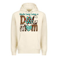 Tofu kinda busy being a dog mom Premium Hoodie - texasbilliewilder