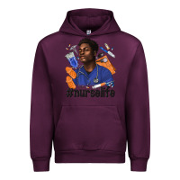 Mauve Wine afro man nurse life Urban Hoodie - texasbilliewilder