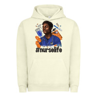 Pigment Pistachio afro man nurse life Urban Hoodie - texasbilliewilder