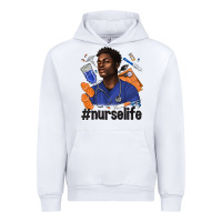 White afro man nurse life Urban Hoodie - texasbilliewilder
