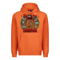 Highland Heifer Christmas Premium Hoodie | Teevron