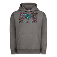 Pigment Tornado peace love pitbull Urban Hoodie - RanaPortraitStore