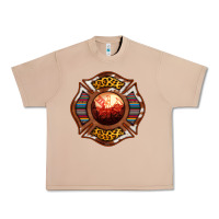 Burro Western Firefighter Symbol Urban Heavy Tee - RanaPortraitStore