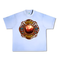 Grape Ice Western Firefighter Symbol Urban Heavy Tee - RanaPortraitStore