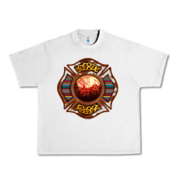 Lunar Rock Western Firefighter Symbol Urban Heavy Tee - RanaPortraitStore