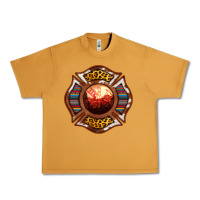 Peanut Butter Western Firefighter Symbol Urban Heavy Tee - RanaPortraitStore