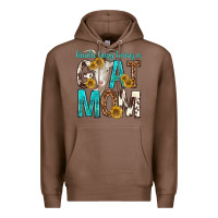Chestnut kinda busy being a goat mom Premium Hoodie - texasbilliewilder