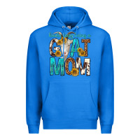 True Royal kinda busy being a goat mom Premium Hoodie - texasbilliewilder
