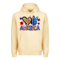 Pina Colada peace love america Premium Hoodie - Zillion Design Studio