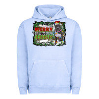 Pigment Grape Ice merry and bright pitbull with farm Urban Hoodie - RanaPortraitStore