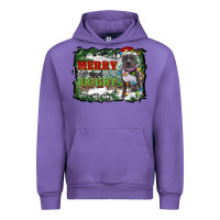 Tulip merry and bright pitbull with farm Urban Hoodie - RanaPortraitStore