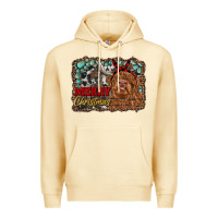 Pina Colada merry christmas highland cow Premium Hoodie - RanaPortraitStore