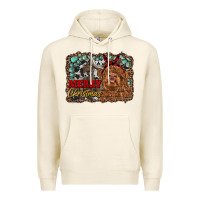 Tofu merry christmas highland cow Premium Hoodie - RanaPortraitStore