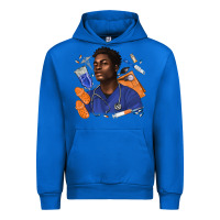 Cobalt afro man nurse Urban Hoodie - texasbilliewilder
