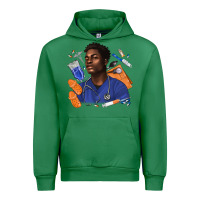Emerald afro man nurse Urban Hoodie - texasbilliewilder