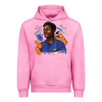 Fuchsia Pink afro man nurse Urban Hoodie - texasbilliewilder