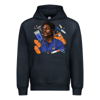 Navy afro man nurse Urban Hoodie - texasbilliewilder