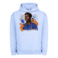 Pigment Grape Ice afro man nurse Urban Hoodie - texasbilliewilder