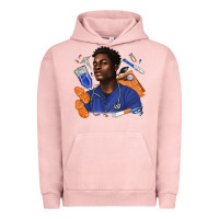 Pigment Salmon afro man nurse Urban Hoodie - texasbilliewilder