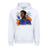White afro man nurse Urban Hoodie - texasbilliewilder
