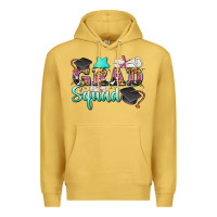 Antique Gold grad squad Premium Hoodie - Zillion Design Studio
