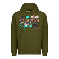 Army Green grad squad Premium Hoodie - Zillion Design Studio