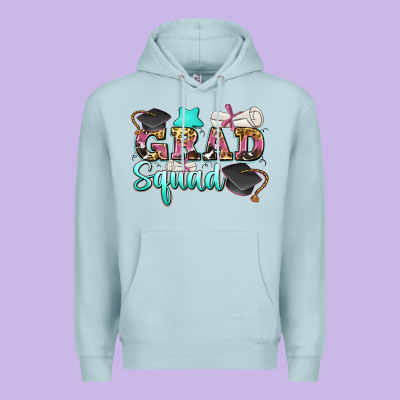 Grad Squad Premium Hoodie Designed By Zillion Design Studio