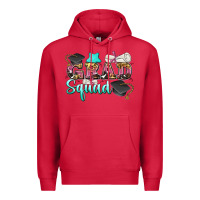 Cardinal grad squad Premium Hoodie - Zillion Design Studio