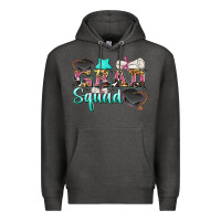 Charcoal Heather grad squad Premium Hoodie - Zillion Design Studio