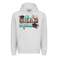 Dove Grey grad squad Premium Hoodie - Zillion Design Studio
