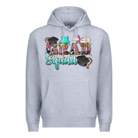 Heather Grey grad squad Premium Hoodie - Zillion Design Studio