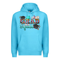 Ocean Blue grad squad Premium Hoodie - Zillion Design Studio