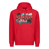 Red grad squad Premium Hoodie - Zillion Design Studio