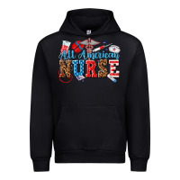 Black all american nurse Urban Hoodie - texasbilliewilder