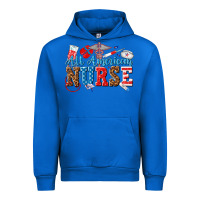 Cobalt all american nurse Urban Hoodie - texasbilliewilder