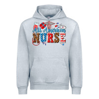 Heather Grey all american nurse Urban Hoodie - texasbilliewilder